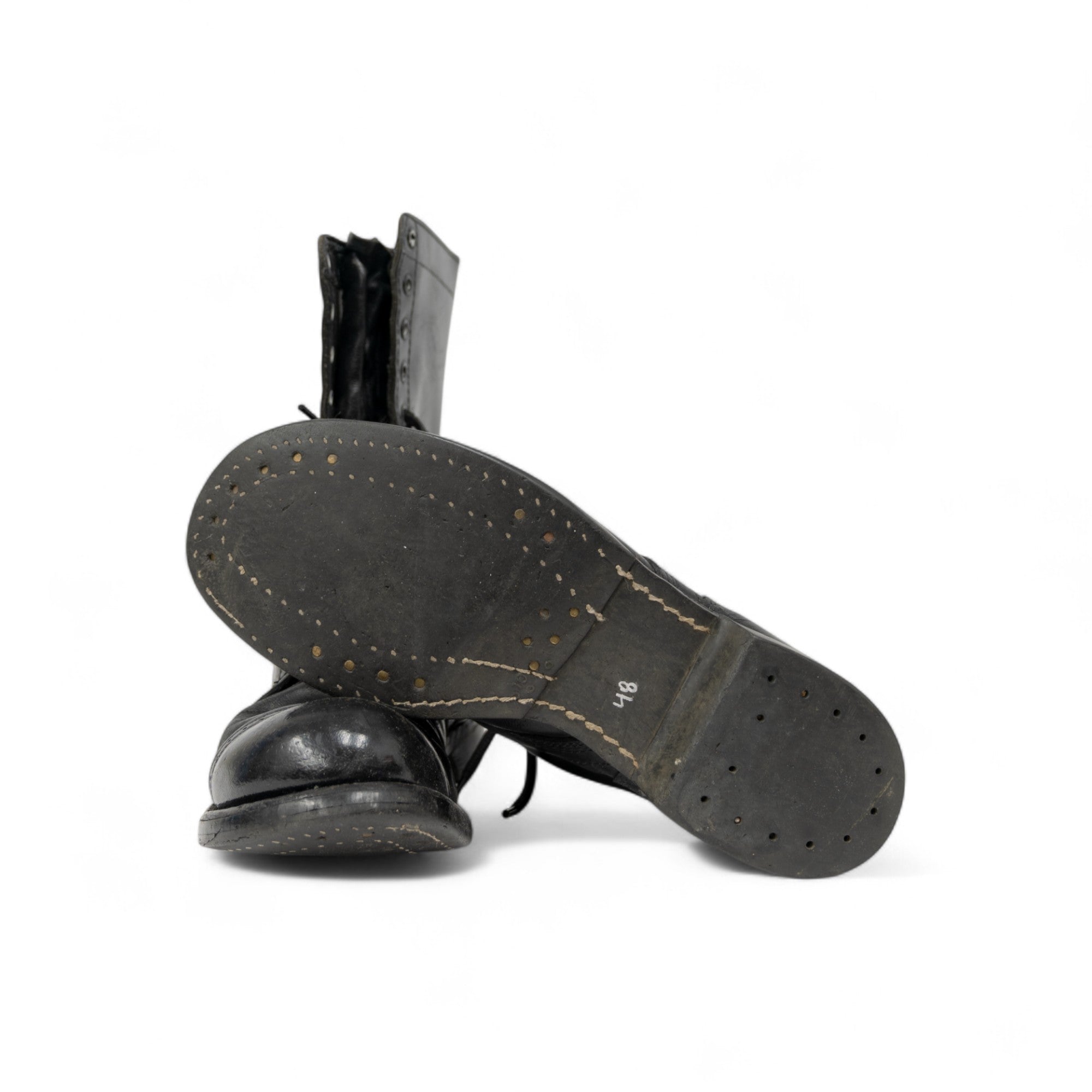 MILITARY COMBAT PARATROOPER BOOTS - 1960'S