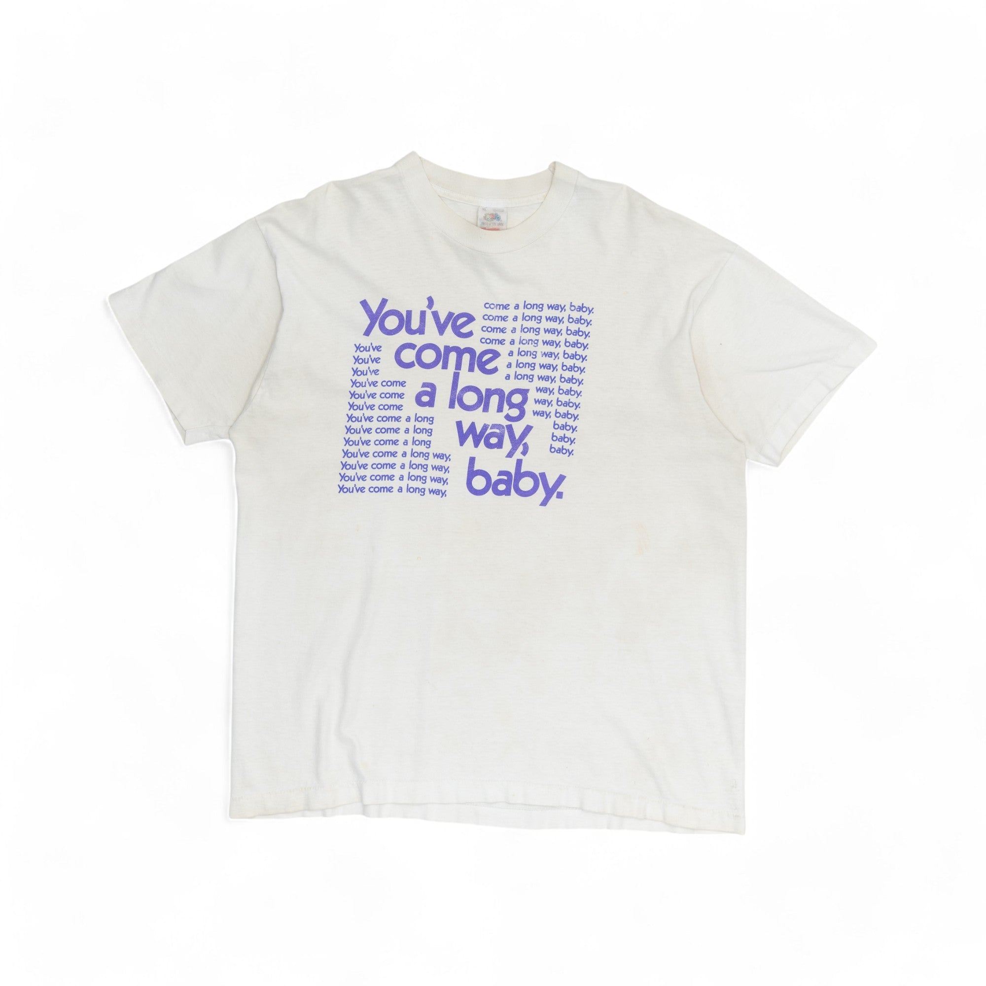 FATBOY SLIM 'YOU'VE COME A LONG WAY, BABY.' TEE - 1990'S