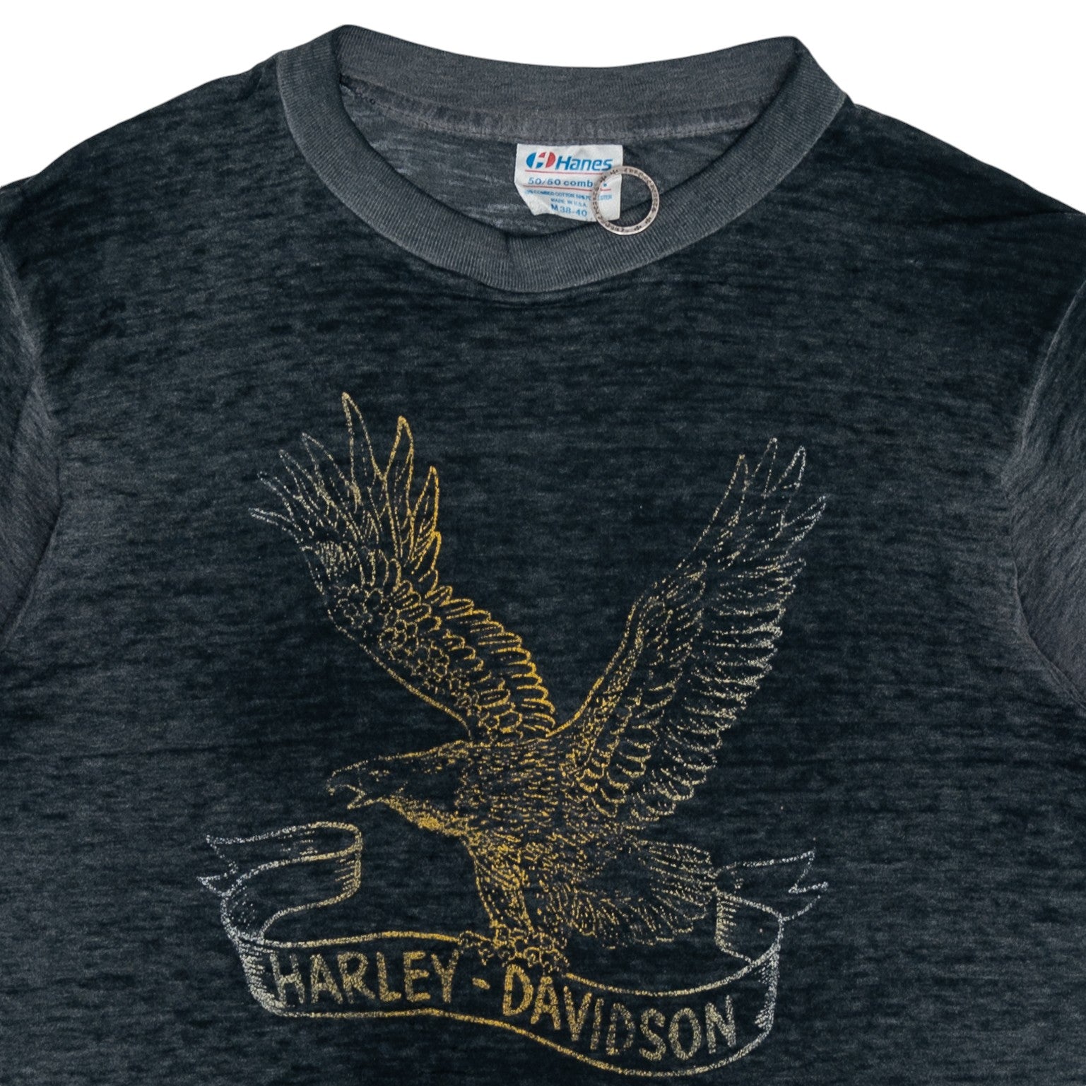 PAPER THIN HARLEY DAVIDSON TEE - 1970/80'S